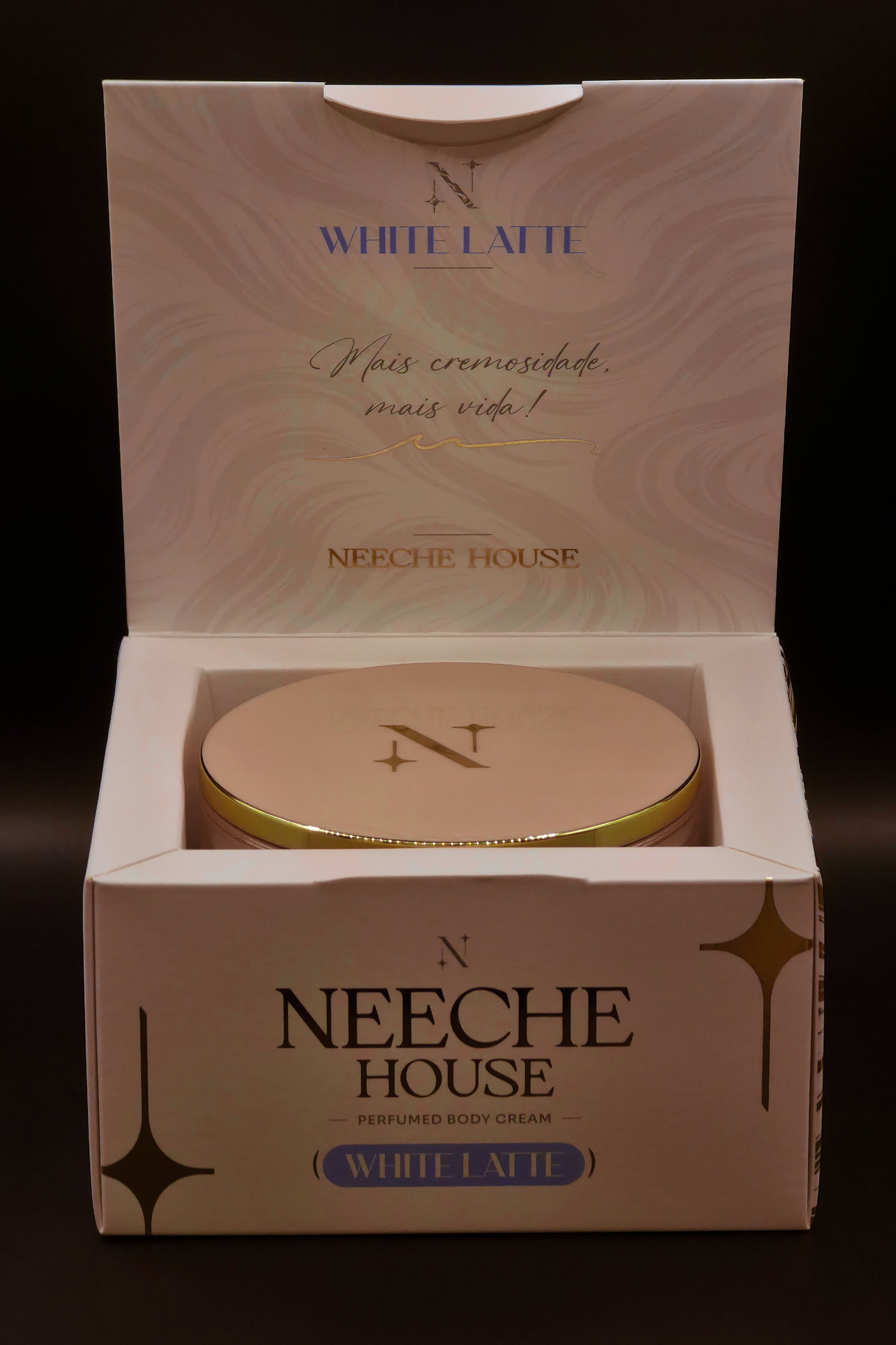 CREME HIDRATANTE WHITE LATTE NEECHE HOUSE 200G