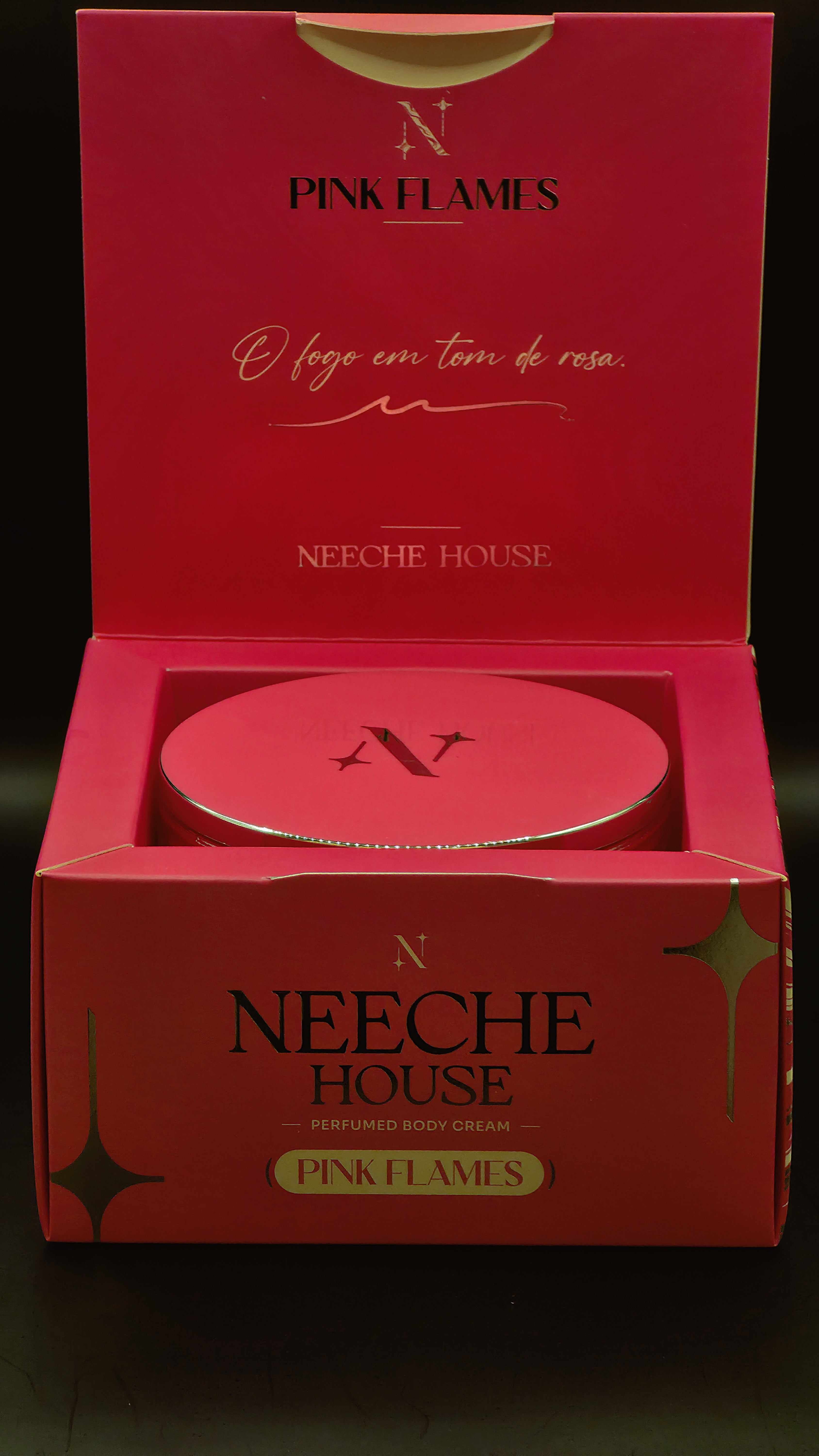 CREME HIDRATANTE PINK FLAMES NEECHE HOUSE 200G